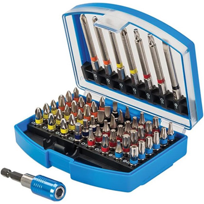 silverline-screwdriver-bit-set-56pce-colour-coded