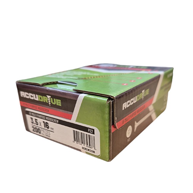 3-5-x-16-box-of-200-accudrive-screws-yellow