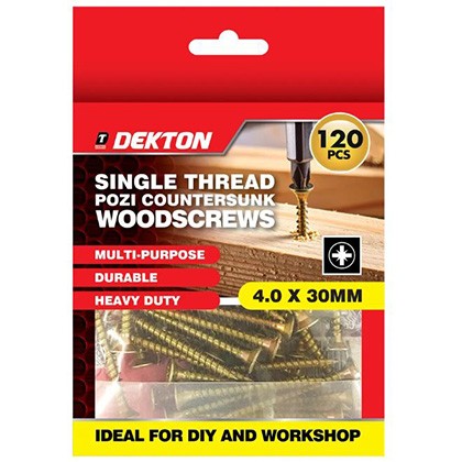 dekton-pozi-csk-woodscrews-4-x-30mm-120-pcs
