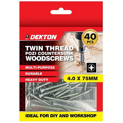 dekton-zinc-csk-woodscrews-4-x-75mm-40-pcs