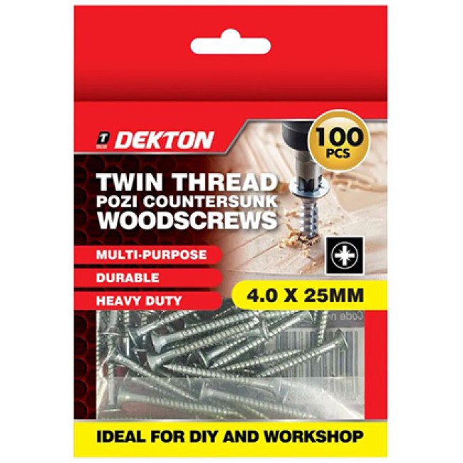 dekton-zinc-csk-woodscrews-4-x-25mm-100-pcs