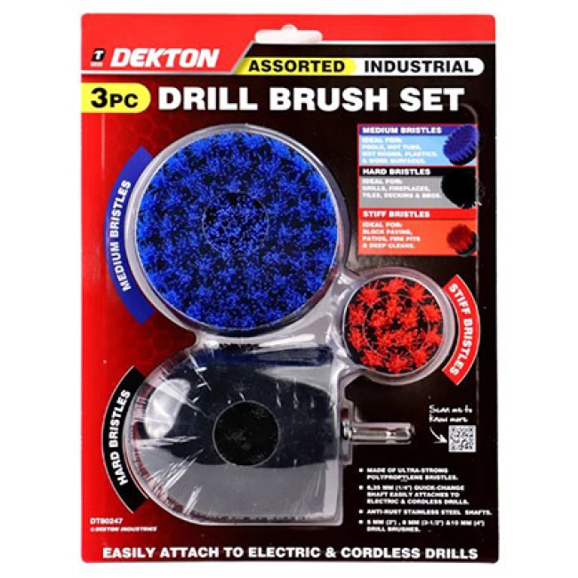 dekton-3-pce-industrial-drill-brush-set