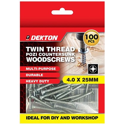 dekton-zinc-csk-woodscrews-4-x-25mm-100-pcs