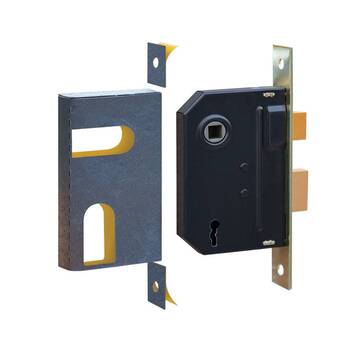Exifire Universal Bs Sashlock Kit C/W Strike Plate