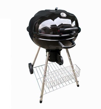 56Cm (22In) Kettle Bbq Black