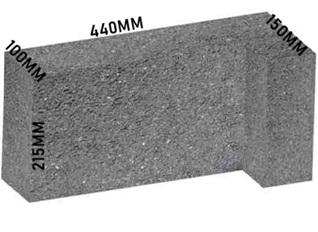 L Blocks 100mm Cavity Closer