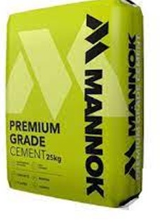 Mannok Cement 25Kg Bag