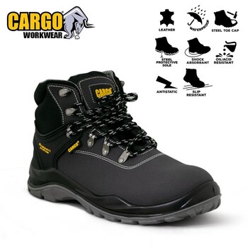 Cargo Marlin Boot Black Sz 08/42