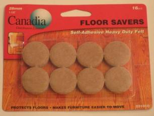 Canadia Felt Pads 28mm