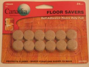 Canadia Felt Pads 19mm