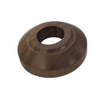 Easyfit Rosette Pipe Cover Walnut