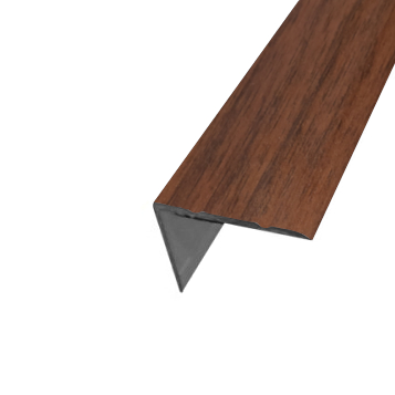 Stick Down Quick Fix L Profile 2.5X1X100Cm Walnut