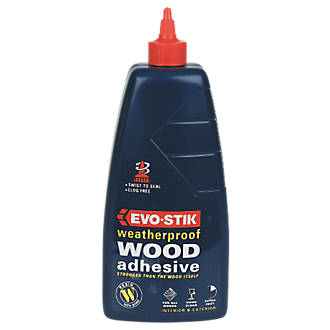 Wood Adhesive 1Ltr Weatherproof Blue