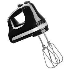 Kitchenaid Classic 5 Speed Hand Mixer Onyx Black
