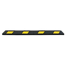 Xpt Wheel Stop 1800mm Black / Yellow Inc Fixings