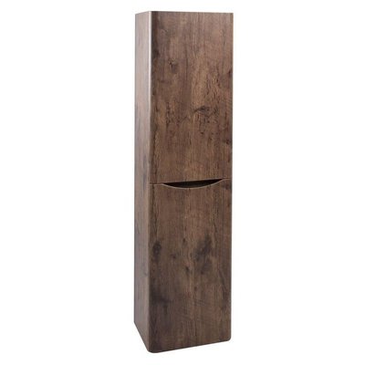 Bali Chestnut Wall Mounted Storage Unit Tall