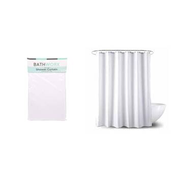 Bathworx Shower Curtain (White)
