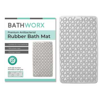 Bathworx Premium Rubber Bath Mat