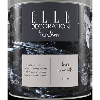 Elle Flat Matt Bare Concrete 2.5Lt