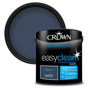 Crown Easyclean Bathroom Midnight Navy 2.5L