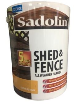 Sadolin Shed And Fence Golden Autumn 5 (Golden Brown)
