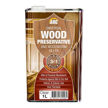 Clear 1L Arc Wood Preseserver & W/worm Killer