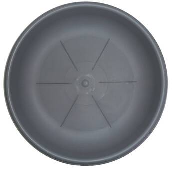 Sottovaso 30Cm Tray Grey Fits 35Cm Pot