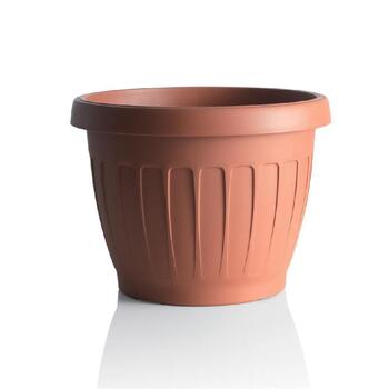 Vaso Terra 40Cm Round Planter Terracotta