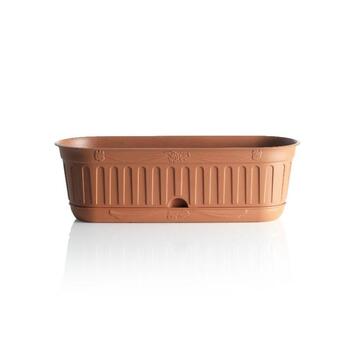 Fioriera Etika 48Cm Trough + Tray Terracotta