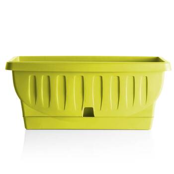 Fioriera Natura 50Cm Trough + Tray Mustard
