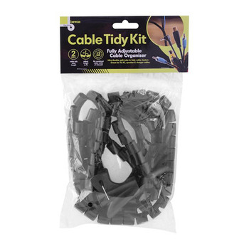 Cable Tidy Kit Black