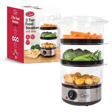 Compact Food Steamer 3 Tier