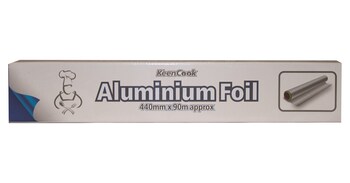 Keencook Aluminium Tin Foil 90Mtr X 44Cm