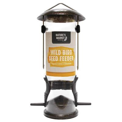 Premium Hammertone Finish Bird Seed Feeder