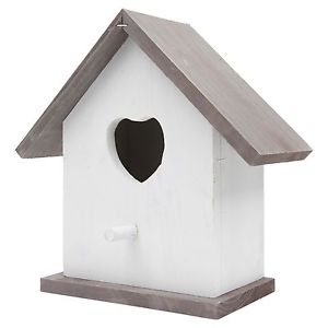 White Wooden Nesting Box