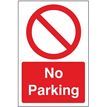 No Parking - Pvc Sign (400 X 600mm)