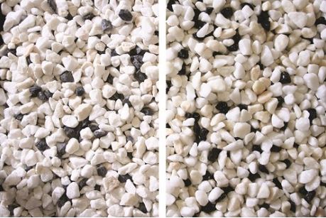 Bag Of Black & White (10%/90%) Marble 25Kg