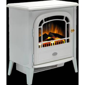 Dimplex Cvl20E Courchevel Optiflame White Stove 2Kw
