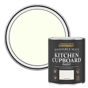 Rustoleum Kitchen Cupboard Paint Antique White 750Ml