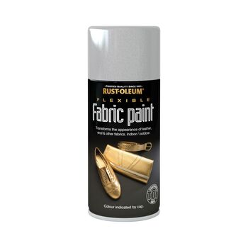 Rustoleum Fabric Paint Silver 150ml