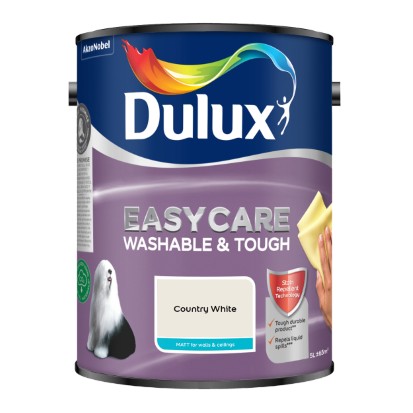 Dulux Easycare Matt Country White 5L