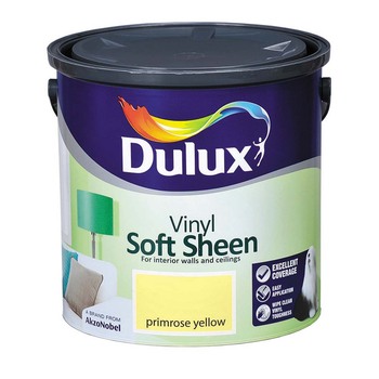 Dulux Vinyl Soft Sheen Primrose Yellow 2.5L