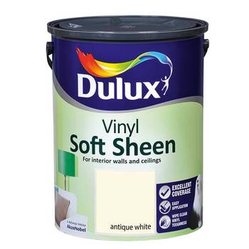 Dulux Vinyl Soft Sheen Antique White 5L
