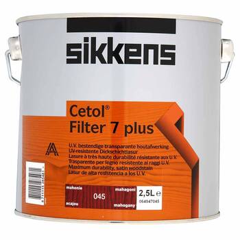 Sikkens Cetol Filter 7 Plus 045 2.5 L (Mahogany)
