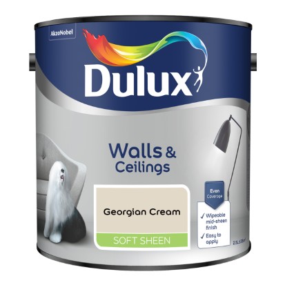 Dulux Vinyl Soft Sheen Georgian Cream 2.5L