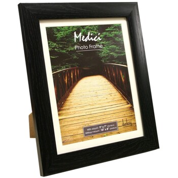 Black Wood 7X5 Frame With Mount