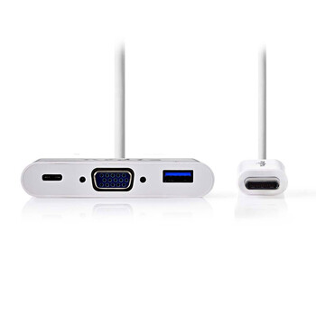 Nedis 2in1 USB C To VGA & HDMI 4K