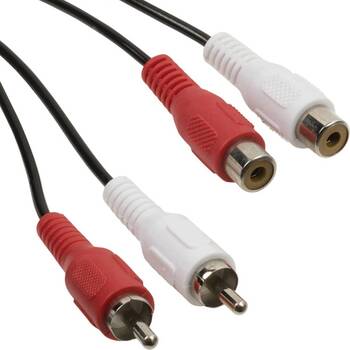 2 Phono To 2 Phono Audio Cable 5M
