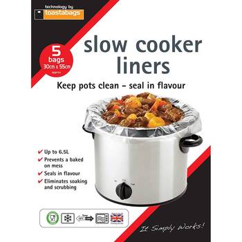 Planit Slow Cooker Liners 5 Pack