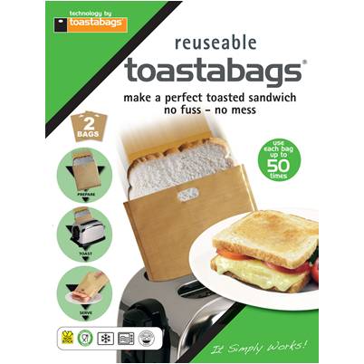 Planit Reusable Toastabags 50 Use 2 Pack